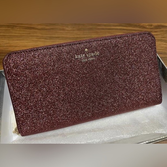 Kate Spade Shimmy Glitter Wallet - Picture 4 of 9